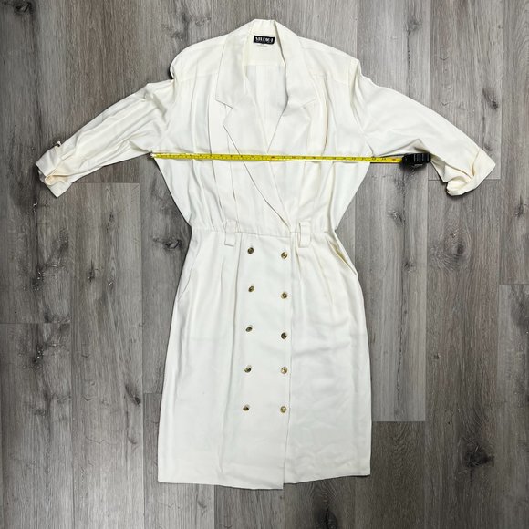 Vintage Studio 1 New York Made in USA Cream Size 14 Women's Jacket - Picture 8 of 10